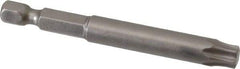 Apex - T40 Torx Bit - 1/4" Hex Drive, 2-3/4" OAL - All Tool & Supply