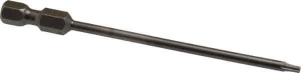 Apex - T7 Torx Bit - 1/4" Hex Drive, 3-1/2" OAL - All Tool & Supply