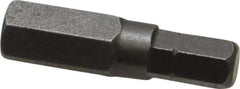 Apex - 5/16" Hex Screwdriver Bit - 1/4" Drive, 1-1/4" OAL - All Tool & Supply