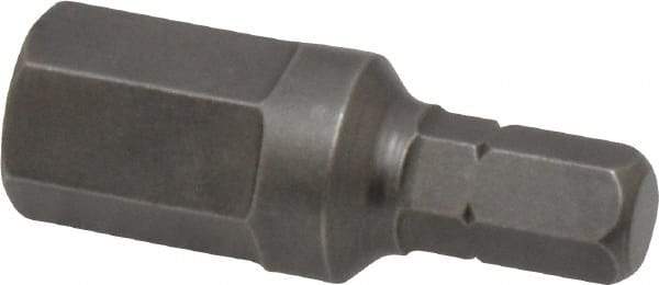 Apex - 10mm Hex Screwdriver Bit - 1/4" Drive, 1-1/4" OAL - All Tool & Supply