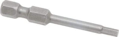 Apex - 7/64" Hex Bit - 1/4" Hex Drive, 1-15/16" OAL - All Tool & Supply