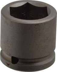 Apex - 1/2" Drive 1" Standard Impact Socket - 6 Points, 1-1/2" OAL - All Tool & Supply