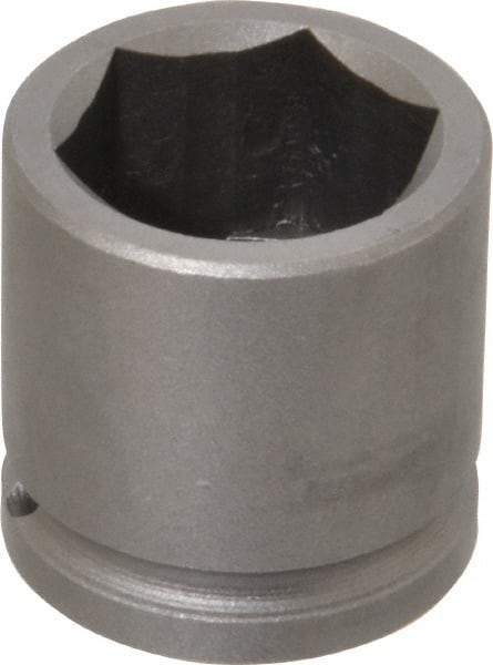 Apex - 1/2" Drive 1-1/8" Standard Impact Socket - 6 Points, 1-5/8" OAL - All Tool & Supply