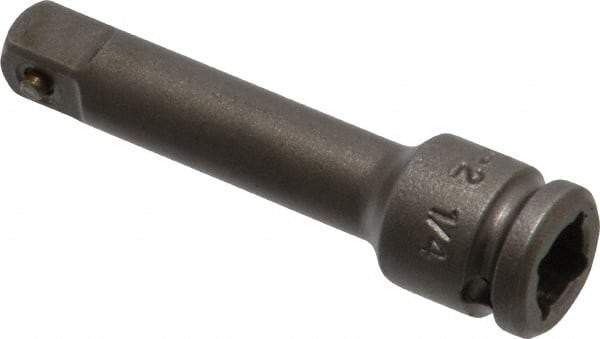 Apex - 1/4" Drive Standard Socket Extension - 2" OAL - All Tool & Supply