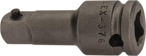 Apex - 3/8" Drive Standard Socket Extension - 2" OAL - All Tool & Supply