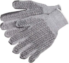 MCR Safety - Size L General Protection Work Gloves - For General Purpose, Knit Wrist Cuff, Gray, Paired - All Tool & Supply