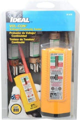 Ideal - 5 VAC/VDC to 600 VAC/VDC, Voltage and Circuit Continuity Tester - LED and Neon Lamps Display, 60 Hz - All Tool & Supply