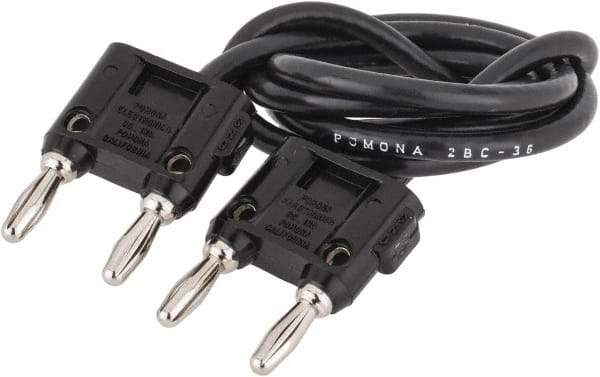 Pomona - Electrical Test Equipment Cable Assembly - Use with Double Banana Plugs - All Tool & Supply