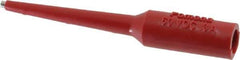 Pomona - Red Electrical Test Equipment Adapter - Use with Connecting Test Leads - All Tool & Supply