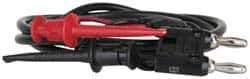 Pomona - Black/Red Electrical Test Equipment Clip - Use with Banana Plugs - All Tool & Supply