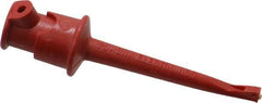 Pomona - Red Electrical Test Equipment Clip - Use with Minigrabbers - All Tool & Supply