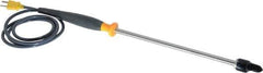 Fluke - -320 to 1112°F, K Ruggedized Surface, Thermocouple Probe - All Tool & Supply