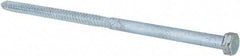 Value Collection - 1/2" Screw, 12" Length Under Head, Steel, Hex Head Lag Screw - Zinc Plated, Grade 2 - All Tool & Supply