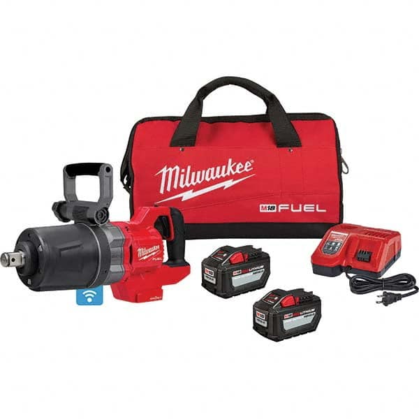 Milwaukee Tool - Cordless Impact Wrenches & Ratchets Voltage: 18.0 Drive Size (Inch): 1 - All Tool & Supply