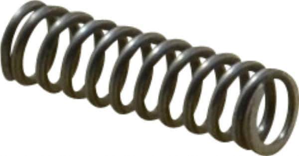 Value Collection - 0.18" OD, 0.026" Wire, 5/8" Free Length, Music Wire Compression Stock Springs Spring - 17.81 Lb Spring Rating - All Tool & Supply