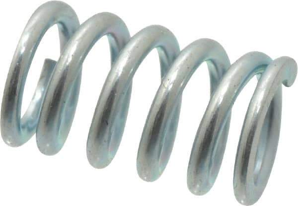 Value Collection - 0.3" OD, 0.047" Wire, 1/2" Free Length, Music Wire Compression Stock Springs Spring - 93.61 Lb Spring Rating - All Tool & Supply