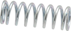 Value Collection - 0.36" OD, 0.047" Wire, 1" Free Length, Music Wire Compression Stock Springs Spring - 27.84 Lb Spring Rating - All Tool & Supply