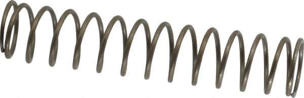 Value Collection - 0.72" OD, 0.062" Wire, 3-1/2" Free Length, Music Wire Compression Stock Springs Spring - 6.27 Lb Spring Rating - All Tool & Supply