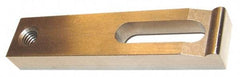 Gibraltar - 9/32" Stud, Stainless Steel, Strap Clamp - 1/2" Travel, 2" OAL x 5/8" Wide x 5/16" High, Radius Nose - All Tool & Supply