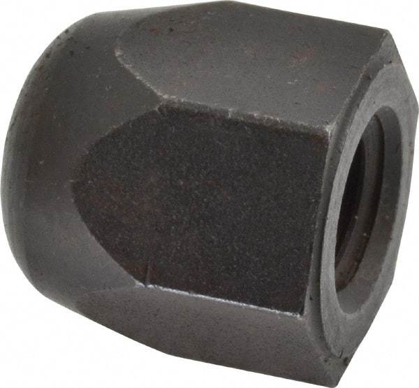 Morton Machine Works - 5/8-11" UNC, 1-1/16" Width Across Flats, Black Oxide Finish, Steel Acorn Nut - 1-3/16" Overall Height, TCMAI - All Tool & Supply