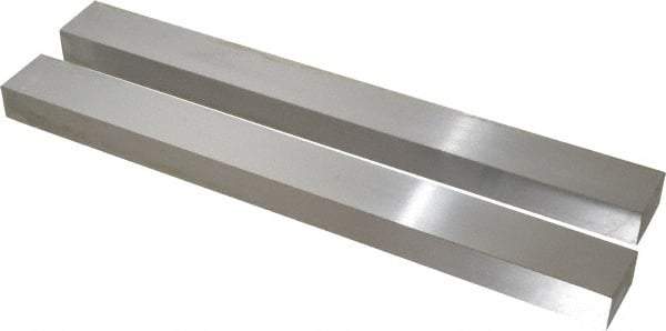 Value Collection - 12" Long x 1-1/4" High x 3/4" Thick, Tool Steel Parallel - Sold as Matched Pair - All Tool & Supply