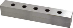 Value Collection - 6" Long x 1" High x 1/2" Thick, Tool Steel Two Face Parallel - 0.0003" Parallelism, Sold as Individual - All Tool & Supply