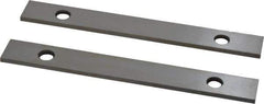 Value Collection - 6" Long x 3/4" High x 1/8" Thick, Tool Steel Parallel - 0.0002" Parallelism, Sold as Matched Pair - All Tool & Supply