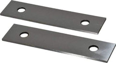 Value Collection - 6" Long x 1-1/2" High x 1/8" Thick, Tool Steel Parallel - 0.0002" Parallelism, Sold as Matched Pair - All Tool & Supply