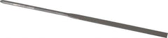 Grobet - 5-1/2" Needle Precision Swiss Pattern Round File - Round Handle - All Tool & Supply