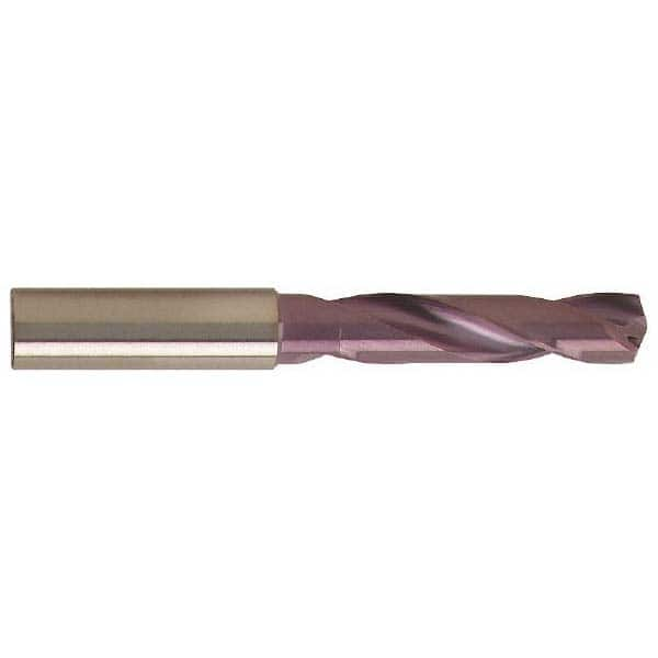 Guhring - 0.7283" 140° Spiral Flute Solid Carbide Screw Machine Drill Bit - All Tool & Supply