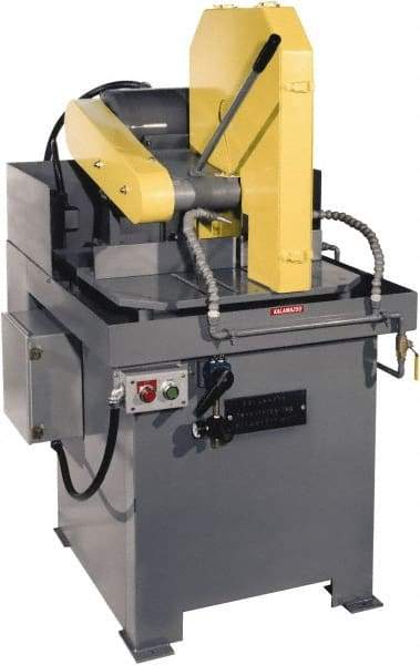 Kalamazoo - 20" Blade Diam, 1" Arbor Hole, Straight Chop & Cutoff Saw - 1,550 RPM, 20 hp, 220/440 Volts, 3 Phase - All Tool & Supply