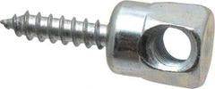 ITW Buildex - 3/8" Zinc-Plated Steel Horizontal (Cross Drilled) Mount Threaded Rod Anchor - 3/8" Diam x 1" Long, 670 Lb Ultimate Pullout, For Use with Wood - All Tool & Supply