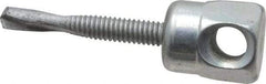 ITW Buildex - 3/8" Zinc-Plated Steel Horizontal (Cross Drilled) Mount Threaded Rod Anchor - 5/8" Diam x 1-1/2" Long, 970 Lb Ultimate Pullout, For Use with Steel - All Tool & Supply