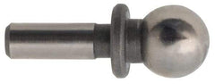 Gibraltar - 1/2" Ball Diam, 5/16" Shank Diam, Steel Inspection Tooling Ball - Press-Fit Shank, 1-1/2" Ball Center to Shank Bottom - All Tool & Supply