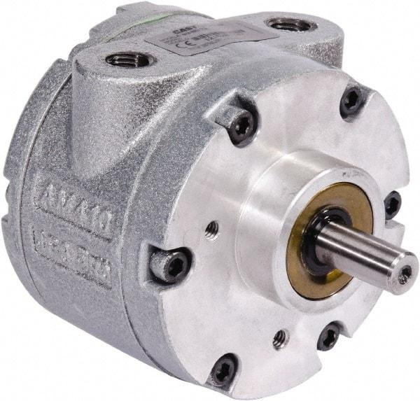 Gast - 1.7 hp Reversible Face Air Actuated Motor - 0:00 Gear Ratio, 3,000 Max RPM, 1.12" Shaft Length, 1/2" Shaft Diam - All Tool & Supply