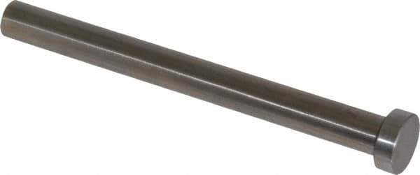 Gibraltar - 9mm Pin Diam, 14mm Head Diam x 5mm Head Height, 100mm OAL, Straight Ejector Pin - Steel, 95mm Pin Length - All Tool & Supply