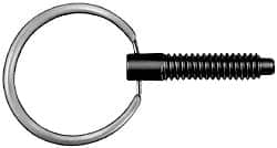 TE-CO - Pull Ring Plungers Thread Size: 1/4-20 Thread Length (Decimal Inch): 0.8000 - All Tool & Supply