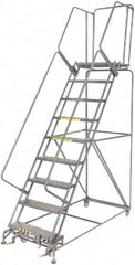 Ballymore - Rolling & Wall Mounted Ladders & Platforms Type: Rolling Warehouse Ladder Style: Rolling Safety Ladder - All Tool & Supply