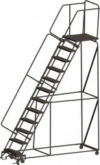 Ballymore - Rolling & Wall Mounted Ladders & Platforms Type: Rolling Warehouse Ladder Style: Rolling Safety Ladder - All Tool & Supply