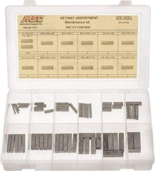 Value Collection - Key & Keyway Assortments Type: Keyway Maintenance Kit Number of Pieces: 58 - All Tool & Supply