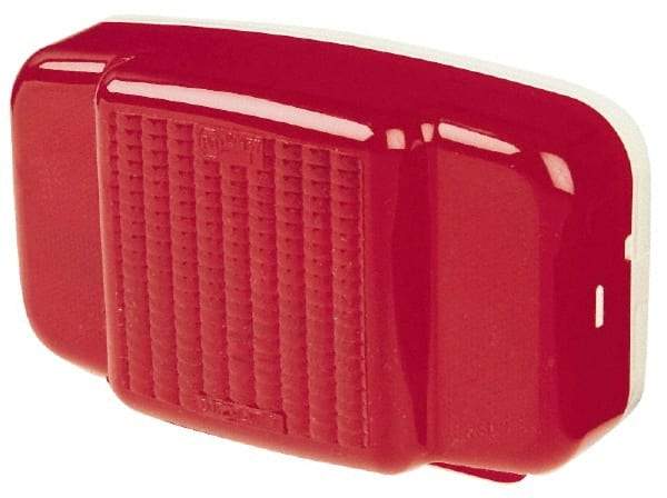 Peterson - 8-13/16" Long x 5-1/16" Wide Red Towing Lights - 12 Volt, Plastic - All Tool & Supply