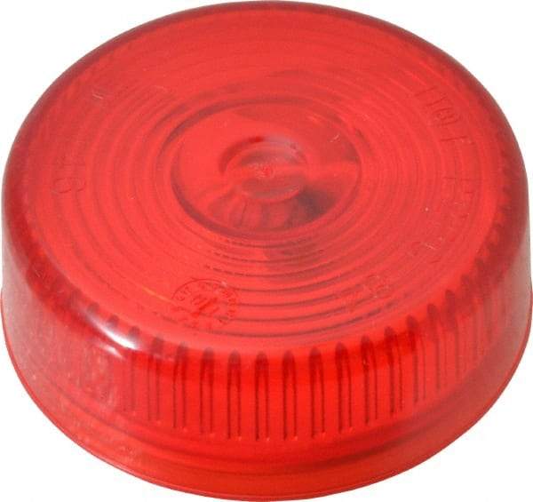 Peterson - 2" Diam, Red Lens & Reflector - Plastic, 12 Volt - All Tool & Supply