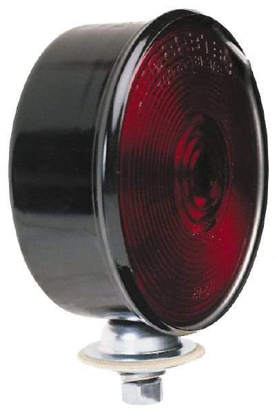 Peterson - 4-1/4" Diam, Red Lens & Reflector - Plastic - All Tool & Supply