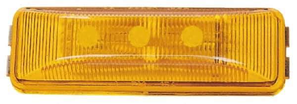 Peterson - 3-13/16" Long x 1" Wide, Amber Lens & Reflector - Plastic, 12 Volt - All Tool & Supply