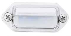 Peterson - 2" Long x 1-3/16" Wide, Clear Lens & Reflector - Plastic, 12 Volt - All Tool & Supply