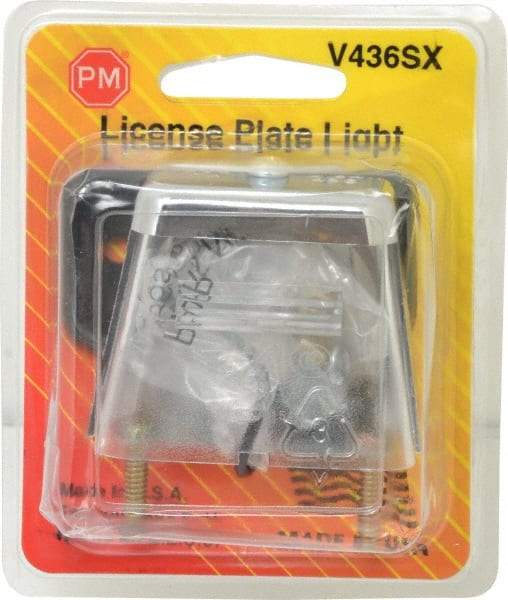 Peterson - 2-11/16" Long x 1-1/2" Wide, Clear Lens & Reflector - Plastic, 12 Volt - All Tool & Supply