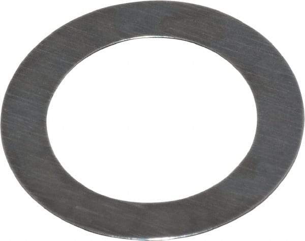 Precision Brand - 0.005" Thick, 3/8" Inside x 0.557" OD, Shortening Shim - 3/8" Screw, 1095 Spring Steel - All Tool & Supply