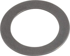 Precision Brand - 0.015" Thick, 3/8" Inside x 0.557" OD, Shortening Shim - 3/8" Screw, 1075 Spring Steel - All Tool & Supply