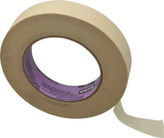 3M - 1" Wide x 60 Yd Long Tan Paper Masking Tape - Series 2040, 5.5 mil Thick, 23 In/Lb Tensile Strength - All Tool & Supply