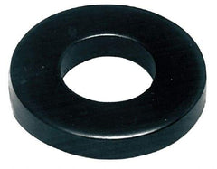 Jergens - 1" Screw, Grade 1010 Steel Standard Flat Washer - 1-1/32" ID x 2" OD, 3/16" Thick, Plain Finish - All Tool & Supply